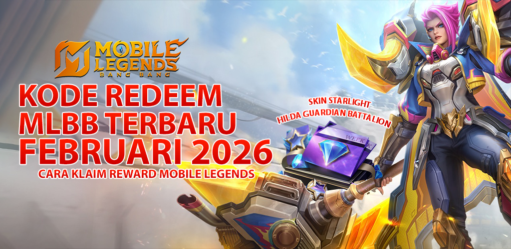 kode reedem MLBB Februari 2026